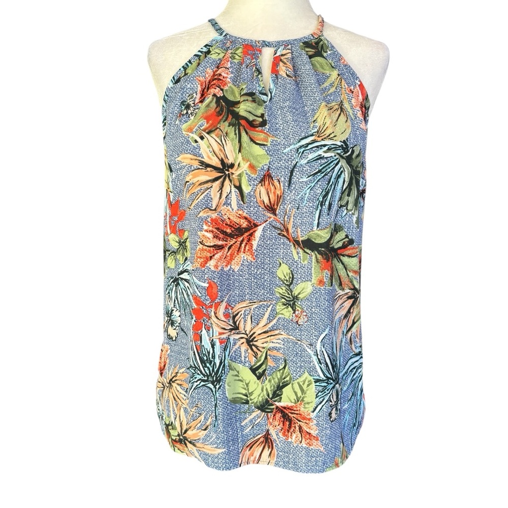 Papermoon Floral Prunt Tank Top Blouse XS